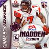 Madden NFL 2004 Box Art Front